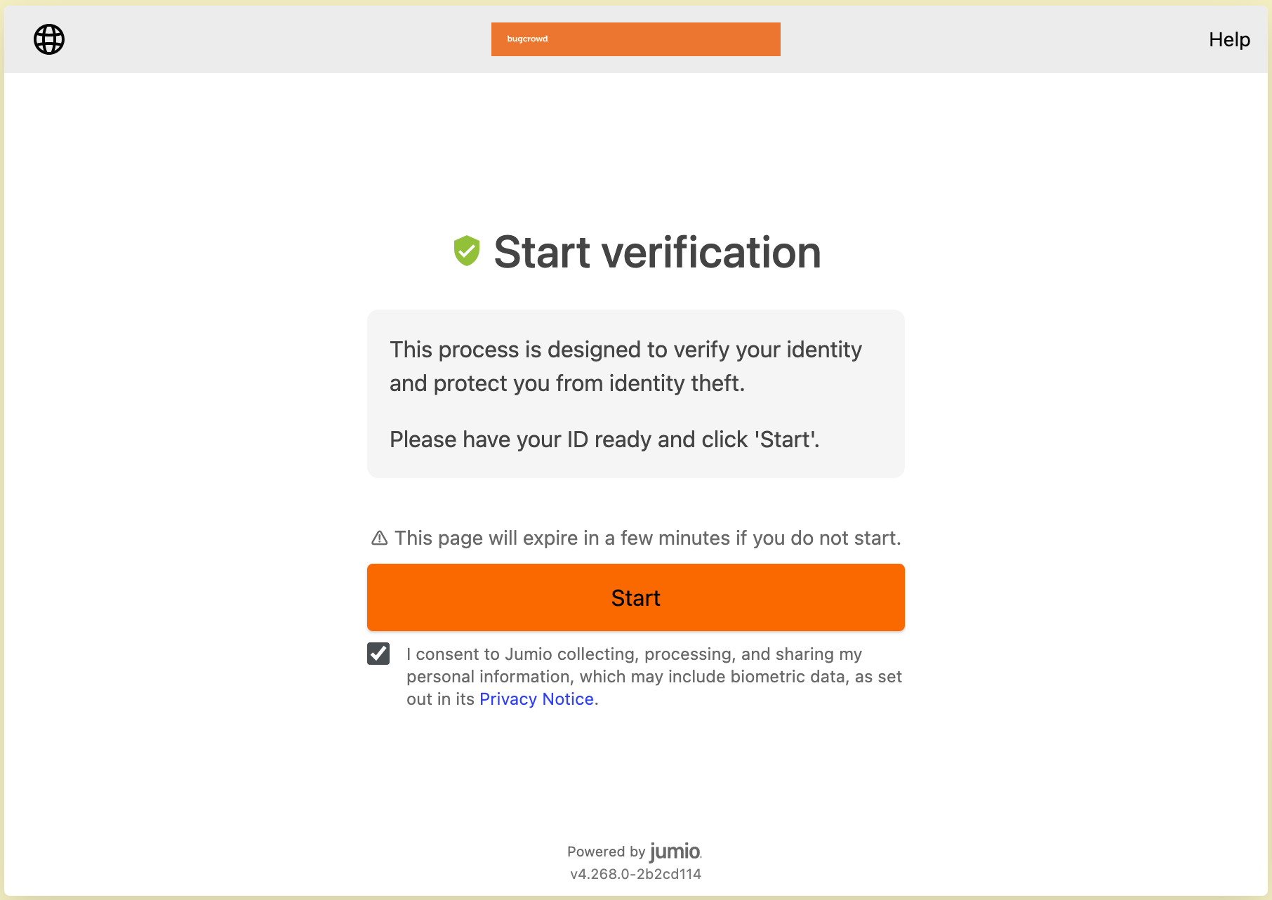 start-id-verification
