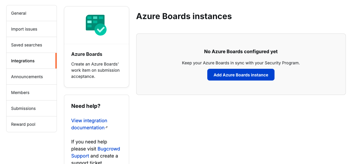Image Placeholder - Add Azure Boards instance