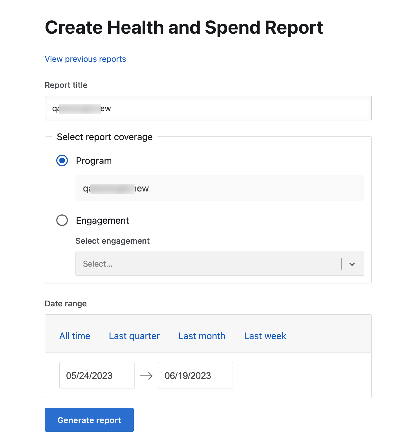 create-program-health-and-spend-report