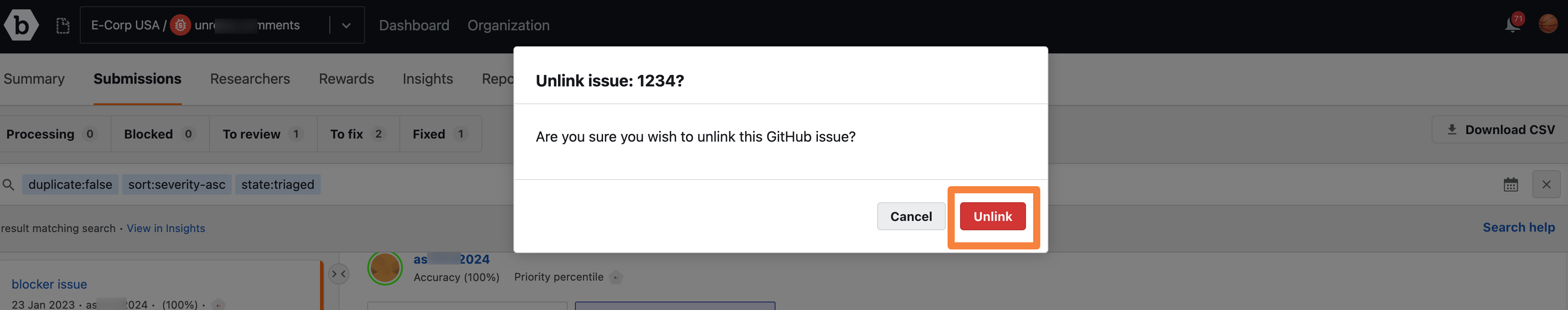 confirm-unlinking-github-issue