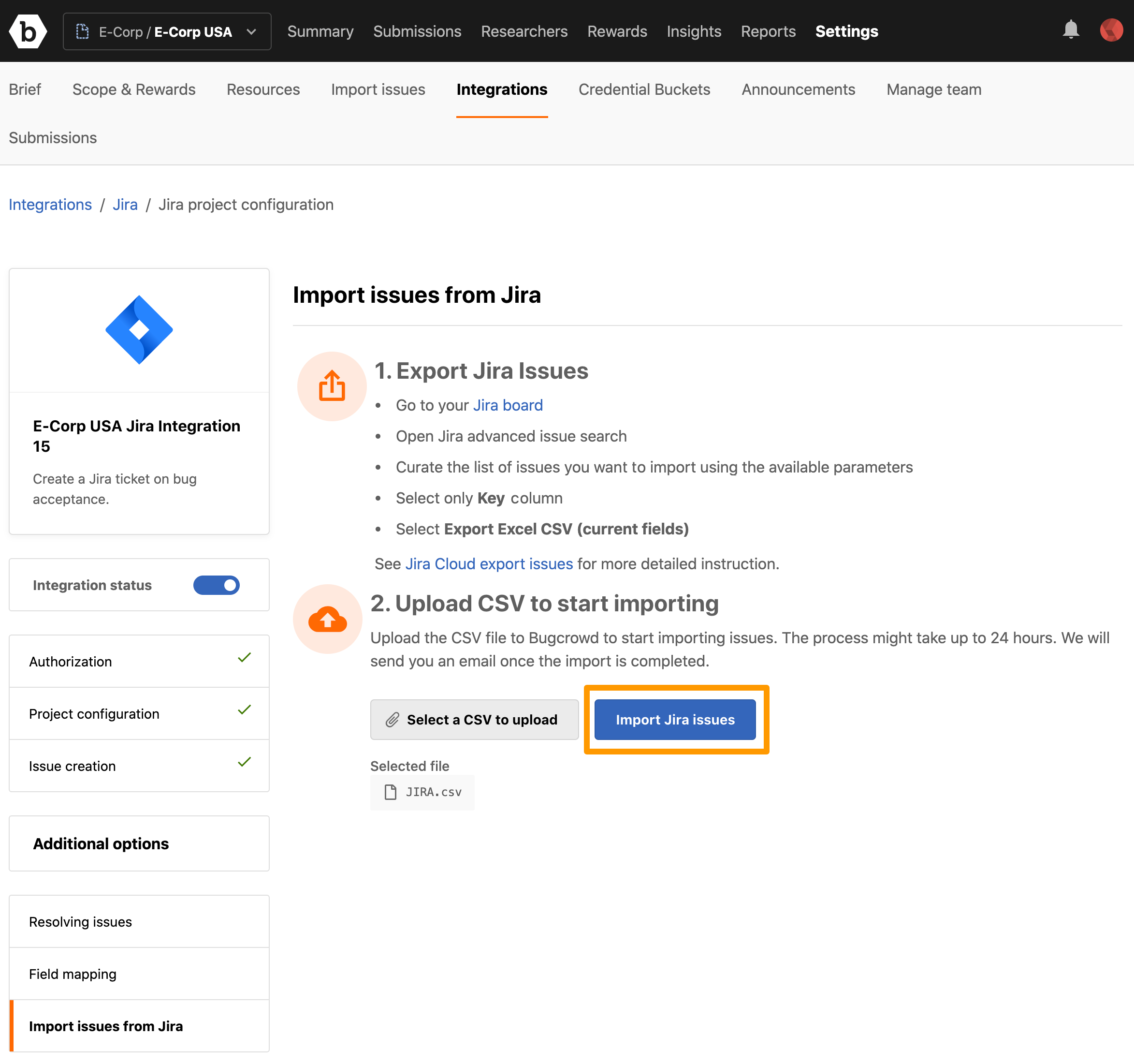 import-jira-issues