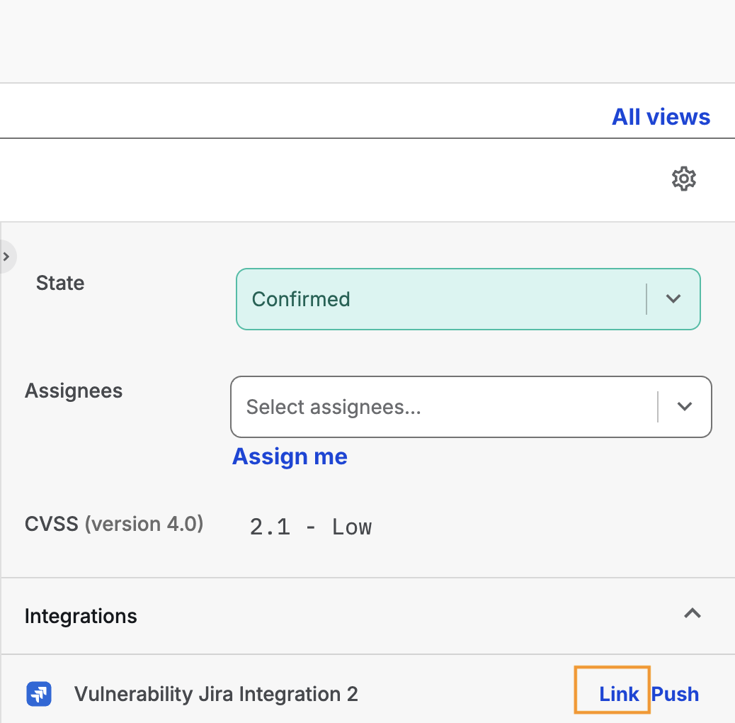 Image Placeholder - Click Link to open the Add Jira work item ID window