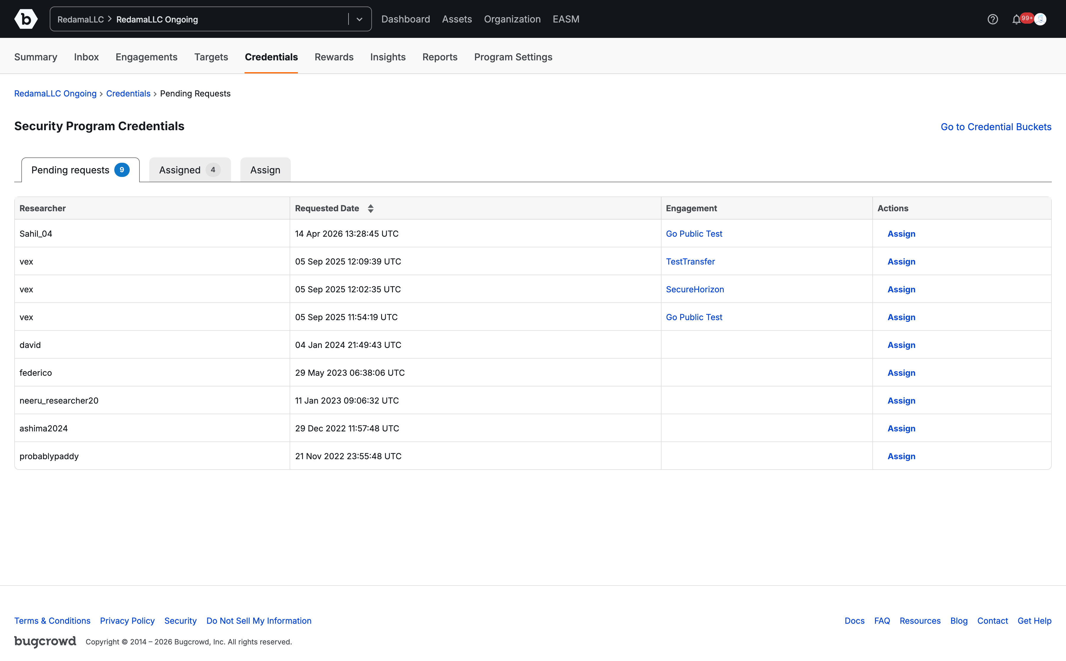 manage-and-assign-credential-page