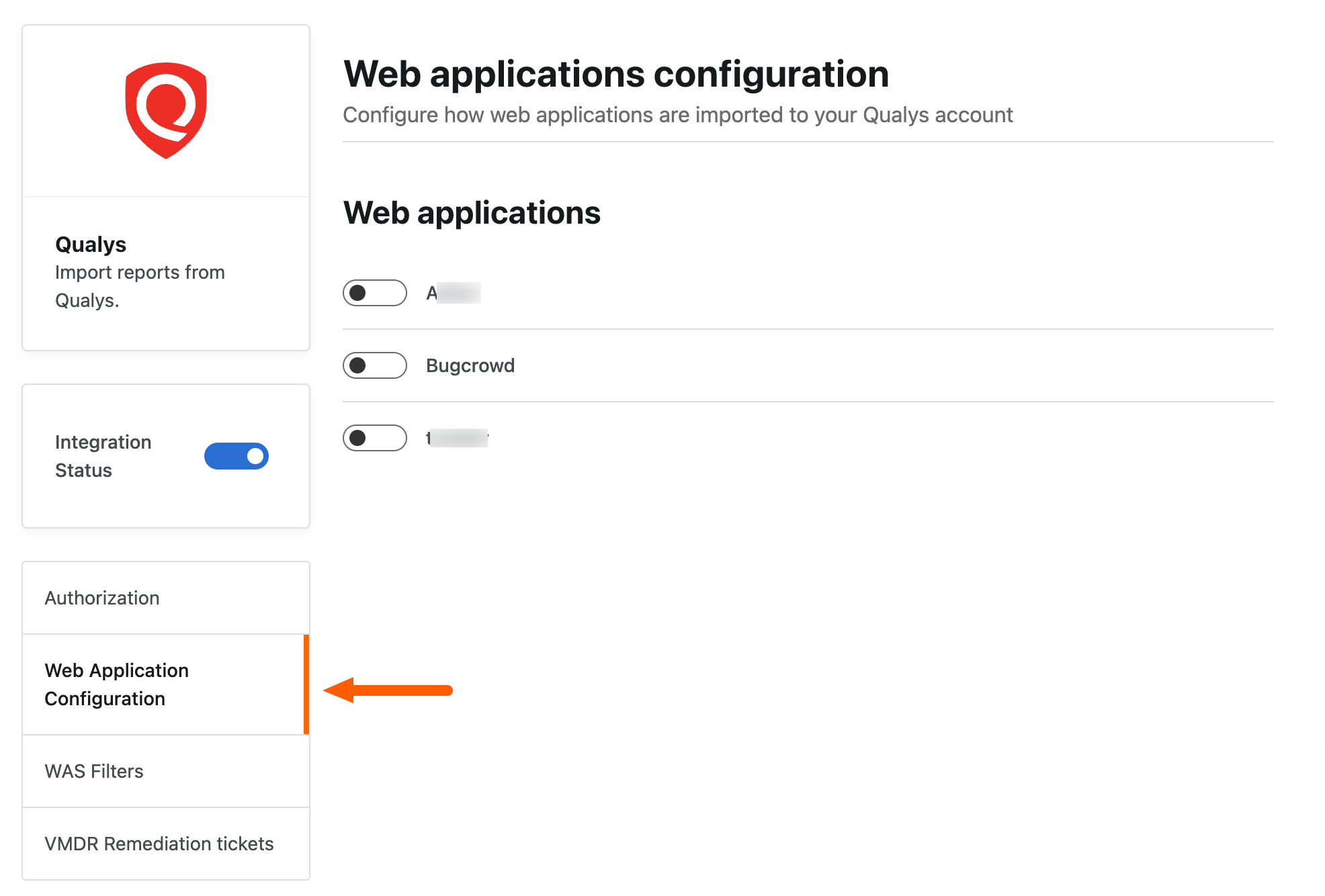 web-app-config