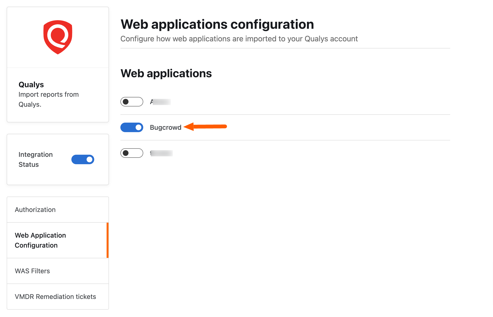 Qualys Web Application Scanning