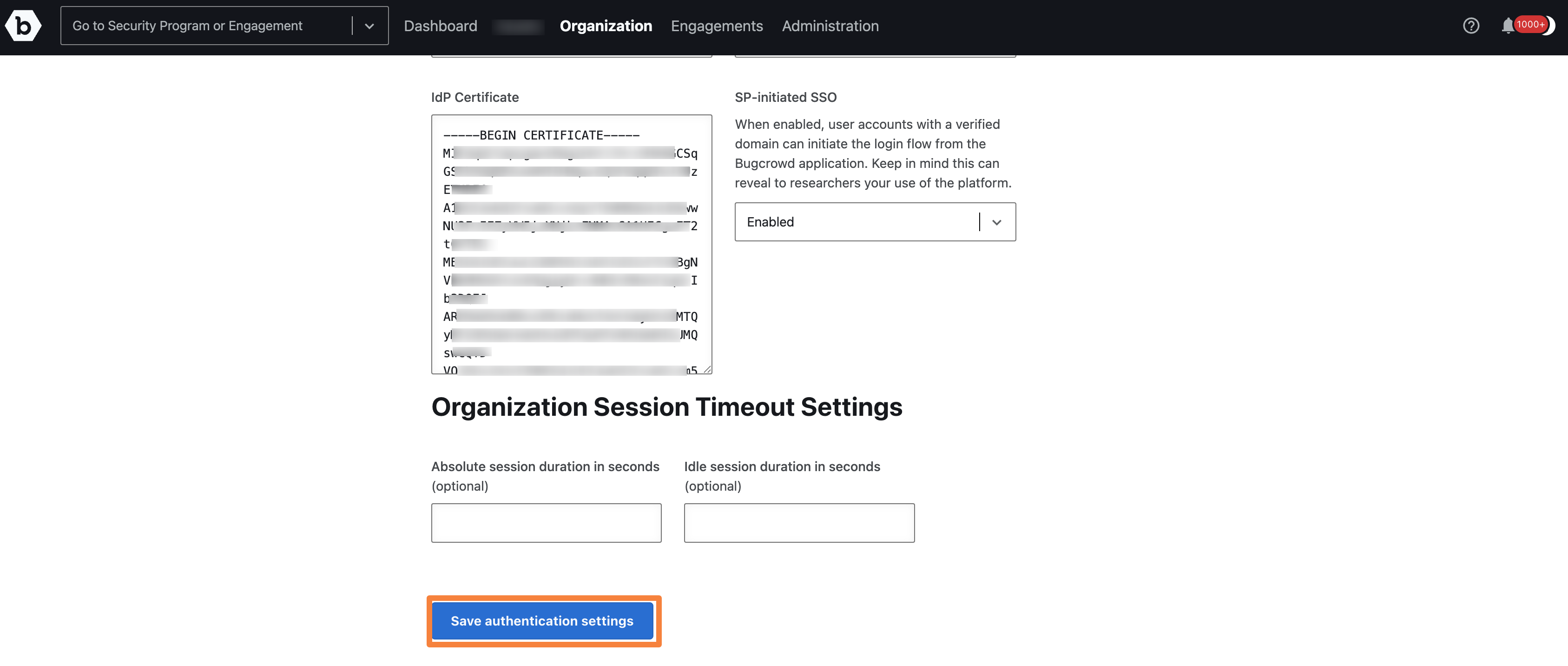 save-authentication-settings