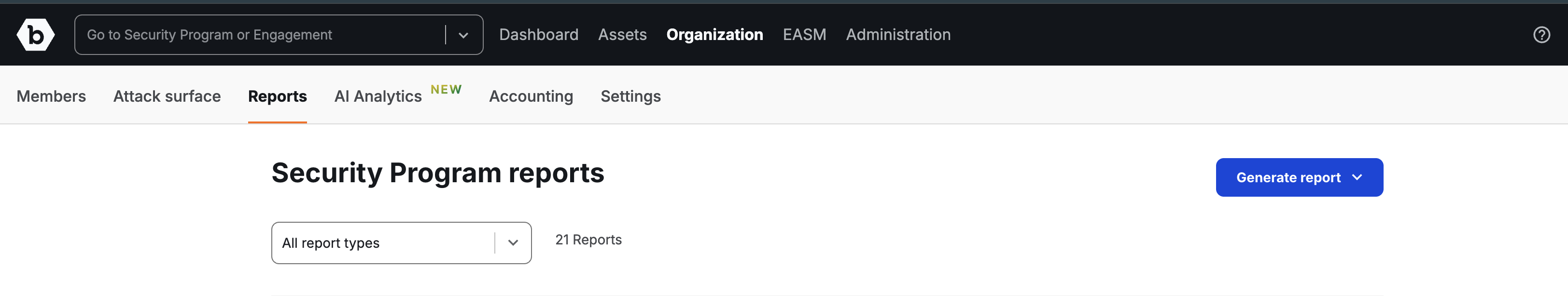 profile reports